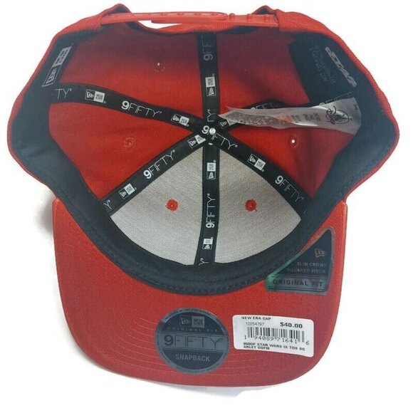 New Era Men's 9Fifty 950 Star Wars Red Sith Trooper Snapback Hat Cap One Size - Picture 6 of 7